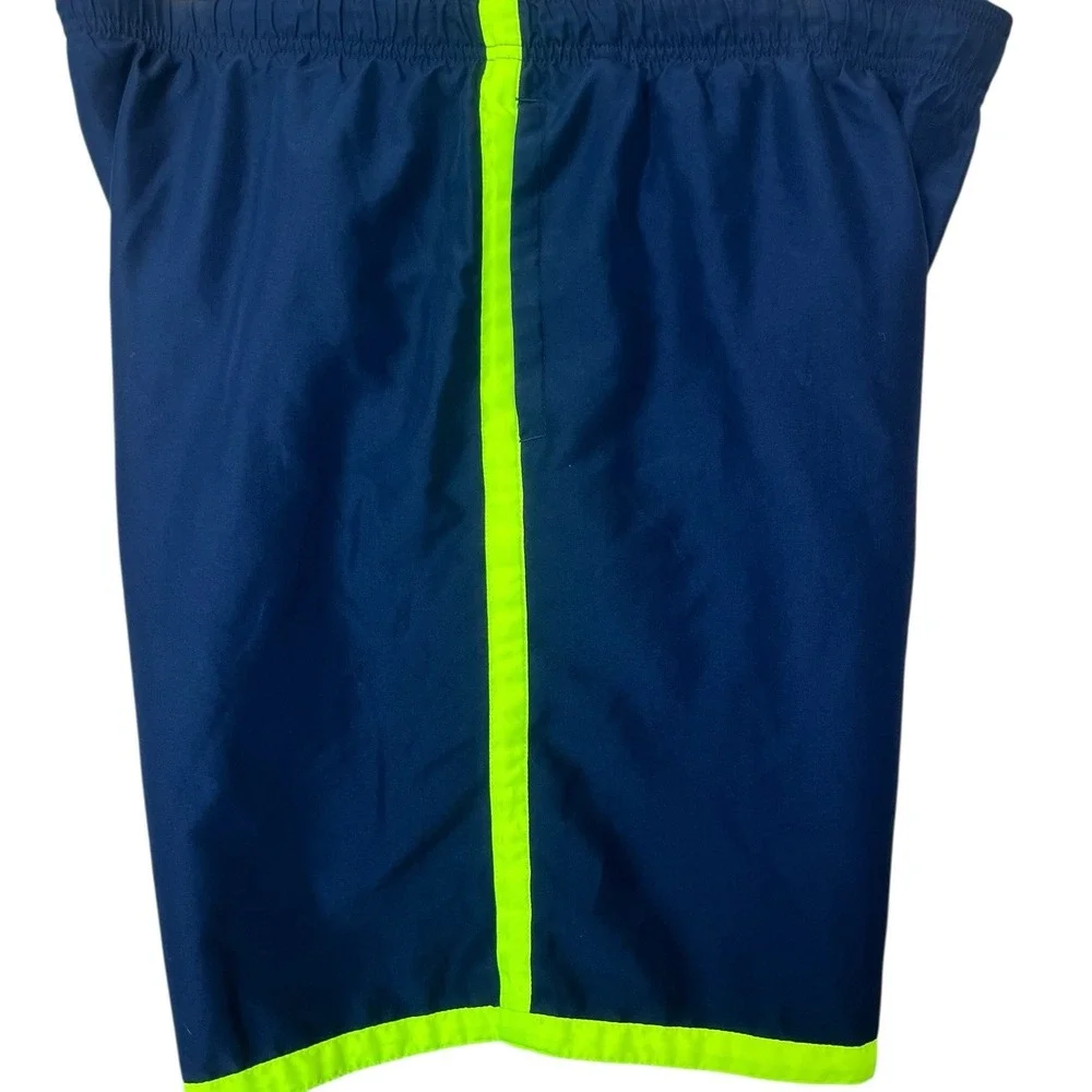 Nike Swim Trunks Shorts Mens Large Blue Lined Polyester Beach Pool Vacation
